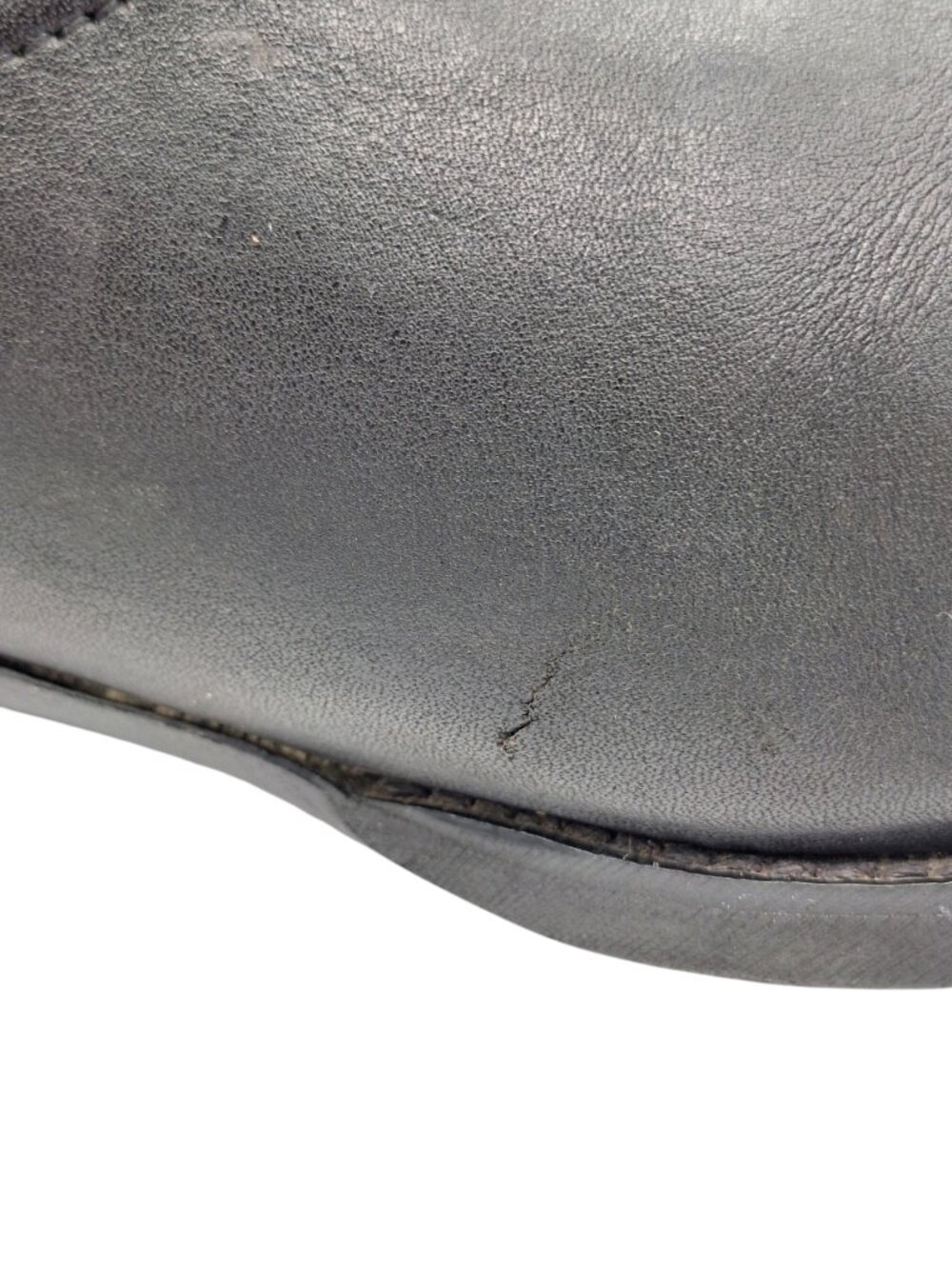 Ariat Men's Heritage Black Leather Roper Boots SZ 12 (Flawed) - Picture 8 of 15